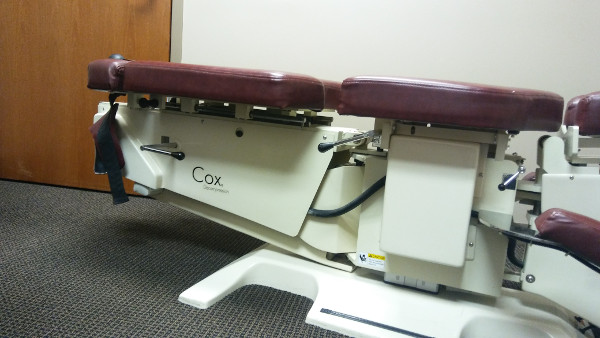 A Cox Table at Algonquin Chiropractic Center